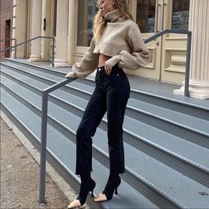 Re/Done High Rise Stove Pipe Comfort Stretch Jeans